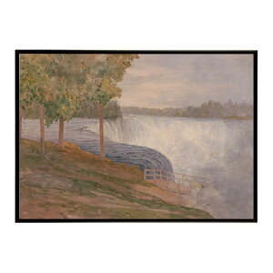 ĚÂG g|X^[ fW^}X^[First sight of falls of Niagara before descending the ferry stairs Wednesday July 22nd 1846 CeA a0 a1 a2 a3 a4 b4 b0 b1 b2 b3i G ʉ  _ 