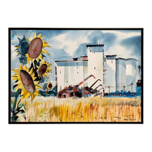 ĚÂG g|X^[ fW^}X^[Grain Elevator Kansas CeA a0 a1 a2 a3 a4 b4 b0 b1 b2 b3i G ʉ  _ Vv ybn-poster-3332z