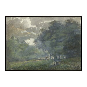 ĚÂG g|X^[ fW^}X^[Herders met kudde in bosrijk landschap CeA a0 a1 a2 a3 a4 b4 b0 b1 b2 b3i G ʉ  _ Vv ybn-poster-3398z