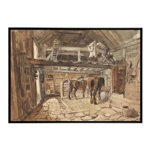 ĚÂG g|X^[ fW^}X^[Interior of a Stable with Tow Horses Feeding CeA a0 a1 a2 a3 a4 b4 b0 b1 b2 b3i G ʉ  _ Vv ybn-poster-3486z