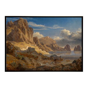 ĚÂG g|X^[ fW^}X^[Kuste bei Capri mit Blick auf die Faraglioni CeA a0 a1 a2 a3 a4 b4 b0 b1 b2 b3i G ʉ  _ Vv ybn-poster-3543z