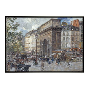 世界の古い絵画 レトロポスター デジタルリマスターLa porte Saint-Martin インテリア a0 a1 a2 a3 a4 b4 b0 b1 b2 b3作品 油絵 水彩画 おしゃれ モダン シンプル お洒落【bn-poster-3581】