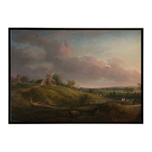 ĚÂG g|X^[ fW^}X^[Landscape with a Church and a Mill CeA a0 a1 a2 a3 a4 b4 b0 b1 b2 b3i G ʉ  _ Vv ybn-poster-3648z