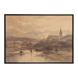 ĚÂG g|X^[ fW^}X^[Landschap met kerk CeA a0 a1 a2 a3 a4 b4 b0 b1 b2 b3i G ʉ  _ Vv ybn-poster-3692z