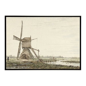 ���E�̌Â��G�� ���g���|�X�^�[ �f�W�^�����}�X�^�[Landschap met poldermolen �C���e���A a0 a1 a2 a3 a4 b4 b0 b1 b2 b3��i ���G ���ʉ� ������� ���_�� �V���v�� �������ybn-poster-3694�z