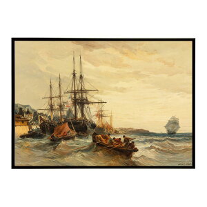 ĚÂG g|X^[ fW^}X^[Marine with boats in port CeA a0 a1 a2 a3 a4 b4 b0 b1 b2 b3i G ʉ  _ Vv ybn-poster-3803z