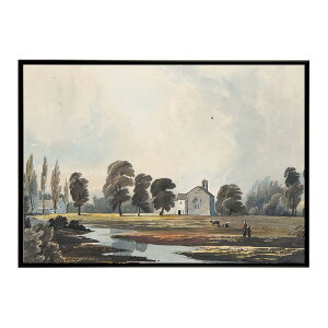 ĚÂG g|X^[ fW^}X^[Meadow Scene With A Stream And Church Beyond CeA a0 a1 a2 a3 a4 b4 b0 b1 b2 b3i G ʉ  _ Vv ybn-poster-3818z