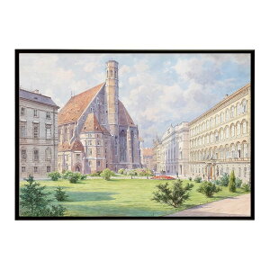 ĚÂG g|X^[ fW^}X^[Minoritenkirche in Vienna CeA a0 a1 a2 a3 a4 b4 b0 b1 b2 b3i G ʉ  _ Vv ybn-poster-3841z
