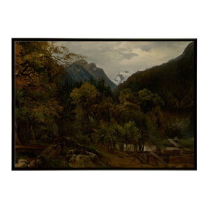 ĚÂG g|X^[ fW^}X^[Mountain Landscape with Wooden Huts CeA a0 a1 a2 a3 a4 b4 b0 b1 b2 b3i G ʉ  _ Vv ybn-poster-3888z