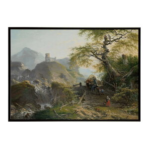 ���E�̌Â��G�� ���g���|�X�^�[ �f�W�^�����}�X�^�[Mountainous Landscape near Dusseldorf �C���e���A a0 a1 a2 a3 a4 b4 b0 b1 b2 b3��i ���G ���ʉ� ������� ���_�� �V���v�� �������ybn-poster-3897�z