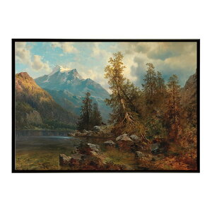 世界の古い絵画 レトロポスター デジタルリマスターNorwegischer See インテリア a0 a1 a2 a3 a4 b4 b0 b1 b2 b3作品 油絵 水彩画 おしゃれ モダン シンプル お洒落【bn-poster-3948】