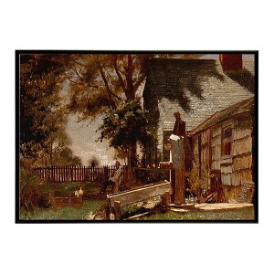 世界の古い絵画 レトロポスター デジタルリマスターOld House On Long Island インテリア a0 a1 a2 a3 a4 b4 b0 b1 b2 b3作品 油絵 水彩画 おしゃれ モダン シンプル お洒落【bn-poster-3969】