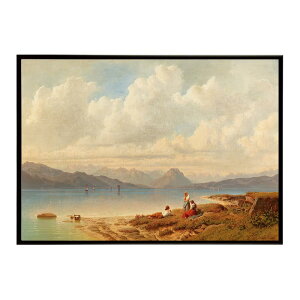 ĚÂG g|X^[ fW^}X^[Partie am Bodensee (Scene on Lake Constance) CeA a0 a1 a2 a3 a4 b4 b0 b1 b2 b3i G ʉ  _ Vv ybn-poster-4023z