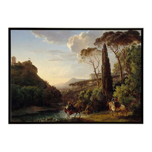 ĚÂG g|X^[ fW^}X^[Paysage dfItalie avec trois chevaliers CeA a0 a1 a2 a3 a4 b4 b0 b1 b2 b3i G ʉ  _ Vv ybn-poster-4043z