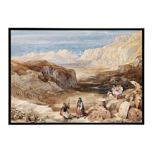 世界の古い絵画 レトロポスター デジタルリマスターPetra Jordan? インテリア a0 a1 a2 a3 a4 b4 b0 b1 b2 b3作品 油絵 水彩画 おしゃれ モダン シンプル お洒落【bn-poster-4054】