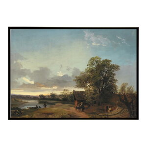 ���E�̌Â��G�� ���g���|�X�^�[ �f�W�^�����}�X�^�[River Landscape in the Evening Light with decorative figures �C���e���A a0 a1 a2 a3 a4 b4 b0 b1 b2 b3��i ���G ���ʉ� ������� ���_�� �V���v�� �������ybn-post