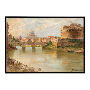 ĚÂG g|X^[ fW^}X^[Rome a View of Castel SantfAngelo with St Peterfs Basilica in the Distance CeA a0 a1 a2 a3 a4 b4 b0 b1 b2 b3i G ʉ  _ Vv 