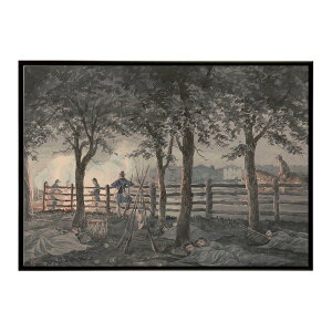 ���E�̌Â��G�� ���g���|�X�^�[ �f�W�^�����}�X�^�[Sketches with Co. B 8th Reg. Pa. Ma. under the officers of the old �eSouthwark Gaurd �ethe night in the apple orchard�f �C���e���A ��i ���G ���ʉ� ������� ���_��