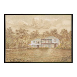 ĚÂG g|X^[ fW^}X^[Stevensonfs House Vailima Apia Samoa CeA a0 a1 a2 a3 a4 b4 b0 b1 b2 b3i G ʉ  _ Vv ybn-poster-4374z