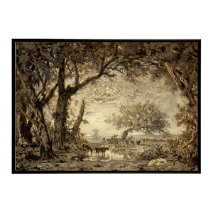 ĚÂG g|X^[ fW^}X^[Sunset from the Forest of Fontainebleau CeA a0 a1 a2 a3 a4 b4 b0 b1 b2 b3i G ʉ  _ Vv ybn-poster-4415z