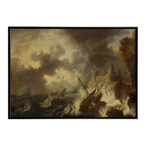 ĚÂG g|X^[ fW^}X^[Tempest with Shipwreck in front of a Coastal Fortress CeA a0 a1 a2 a3 a4 b4 b0 b1 b2 b3i G ʉ  _ Vv ybn-poster-4441