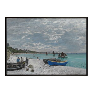 世界の古い絵画 レトロポスター デジタルリマスターThe Beach at Sainte-Adresse インテリア a0 a1 a2 a3 a4 b4 b0 b1 b2 b3作品 油絵 水彩画 おしゃれ モダン シンプル お洒落【bn-poster-4465】