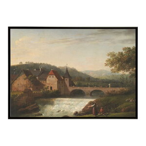 ���E�̌Â��G�� ���g���|�X�^�[ �f�W�^�����}�X�^�[The Bridge and the Waterfall at Dornach Switzerland �C���e���A a0 a1 a2 a3 a4 b4 b0 b1 b2 b3��i ���G ���ʉ� ������� ���_�� �V���v�� �������ybn-poster-4470