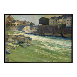 ĚÂG g|X^[ fW^}X^[The Rhine at Laufenburg CeA a0 a1 a2 a3 a4 b4 b0 b1 b2 b3i G ʉ  _ Vv ybn-poster-4580z