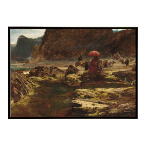 �ΔȂ̃X���^���̖�c �|�X�^�[ The Sultan and his camp by the enchanted lake �V�� �l�X �R ���ꕗ�i �G�� �A�[�g �C���e���A �ybn-poster-4601�z