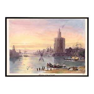 ���E�̌Â��G�� ���g���|�X�^�[ �f�W�^�����}�X�^�[The Torre d�f Oro at Seville �C���e���A a0 a1 a2 a3 a4 b4 b0 b1 b2 b3��i ���G ���ʉ� ������� ���_�� �V���v�� �������ybn-poster-4613�z
