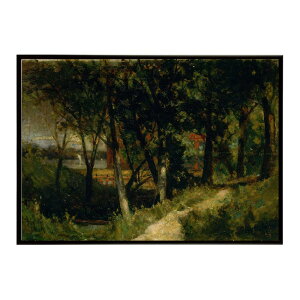 ĚÂG g|X^[ fW^}X^[Untitled (landscape forest scene with red fence and building) CeA a0 a1 a2 a3 a4 b4 b0 b1 b2 b3i G ʉ  _ Vv ybn-pos