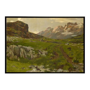 ĚÂG g|X^[ fW^}X^[View from Frutt toward the Titlis CeA a0 a1 a2 a3 a4 b4 b0 b1 b2 b3i G ʉ  _ Vv ybn-poster-4796z