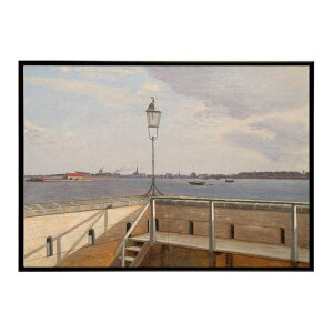 ���E�̌Â��G�� ���g���|�X�^�[ �f�W�^�����}�X�^�[View from the Trekroner Battery with Copenhagen in the distance �C���e���A a0 a1 a2 a3 a4 b4 b0 b1 b2 b3��i ���G ���ʉ� ������� ���_�� �V���v�� �������ybn-p