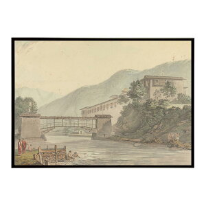ĚÂG g|X^[ fW^}X^[View of Tashichoedzong Bhutan and Foot Bridge CeA a0 a1 a2 a3 a4 b4 b0 b1 b2 b3i G ʉ  _ Vv ybn-poster-4841z
