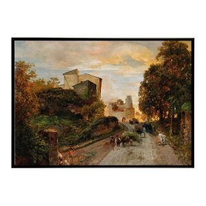 ���E�̌Â��G�� ���g���|�X�^�[ �f�W�^�����}�X�^�[Village street at sunset �C���e���A a0 a1 a2 a3 a4 b4 b0 b1 b2 b3��i ���G ���ʉ� ������� ���_�� �V���v�� �������ybn-poster-4893�z
