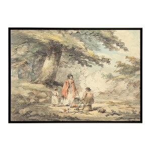 ���E�̌Â��G�� ���g���|�X�^�[ �f�W�^�����}�X�^�[Wooded Landscape with Figures Round a Cooking Pot �C���e���A a0 a1 a2 a3 a4 b4 b0 b1 b2 b3��i ���G ���ʉ� ������� ���_�� �V���v�� �������ybn-poster-5005�z