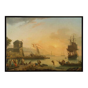 �|�X�^�[ ���� �G�� �� a0 a1 a2 a3 a4 b0 b2 b1 b3 b4 A Grand View Of The Sea Shore Enriched With Buildings Shipping And Figures �C���e���A ������� �f�W�^�����}�X�^�[ �C�� ���� �D���ybn-poster-5063�z