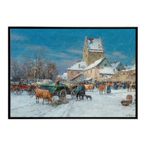�|�X�^�[ ���� �G�� �� a0 a1 a2 a3 a4 b0 b2 b1 b3 b4 A Market Scene in Winter �C���e���A ������� �f�W�^�����}�X�^�[ �~ �s��ybn-poster-5075�z