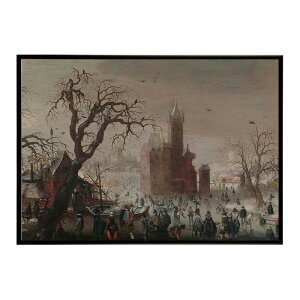 |X^[  G  a0 a1 a2 a3 a4 b0 b2 b1 b3 b4 A Winter Landscape with Ice Skaters and an Imaginary Castle CeA  fW^}X^[ ~iF XP[g ybn-poster-5147z