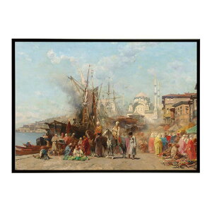 |X^[  G  a0 a1 a2 a3 a4 b0 b2 b1 b3 b4 A Market Before Nusretiye Camii Mosque in Tophane Constantinople CeA  fW^}X^[ s XN CX^u[ybn-poster-5172z