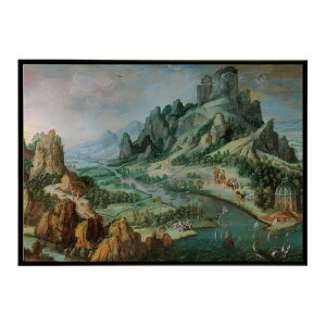 �|�X�^�[ ���� �G�� �� a0 a1 a2 a3 a4 b0 b2 b1 b3 b4 A Rocky Landscape with Numerous Figures �C���e���A ������� �f�W�^�����}�X�^�[ ��R �l�� ���i�ybn-poster-5181�z