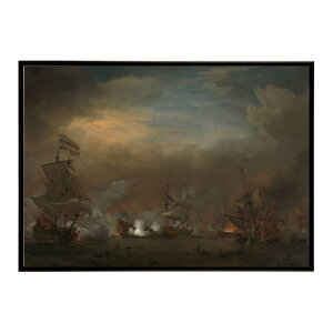 �|�X�^�[ ���� �G�� �� a0 a1 a2 a3 a4 b0 b2 b1 b3 b4 Encounter during the Battle of Kijkduin �C���e���A ������� �C�� ���j�ybn-poster-5691�z