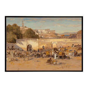 �|�X�^�[ ���� �G�� �� a0 a1 a2 a3 a4 b0 b2 b1 b3 b4 Evening Before Market at Tangiers �C���e���A ������� �����b�R �^���W�[���ybn-poster-5712�z