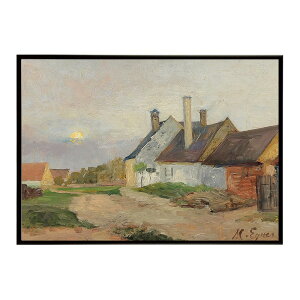 �|�X�^�[ ���� �G�� �� a0 a1 a2 a3 a4 b0 b2 b1 b3 b4 Evening in Brittany �C���e���A ������� �t�����X �u���^�[�j�� �[�i�ybn-poster-5720�z