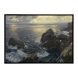 ポスター 名画 絵画 フレーム 広大な海 インテリア おしゃれ 海洋風景 デジタルリマスター 横 A B 1 2 3 4 0 【bn-poster-6352】