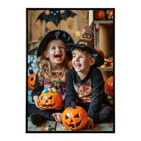 ハロウィーン Halloween パンプキン イベント ジャックオーランタン コスプレ 装飾 オレンジ かぼちゃ おばけ こうもり ホラー ポスター 用紙とサイズが選べる インテリア おしゃれ プリントポスター フォト イラスト お洒落 特大 大きい【lh-poster-9354】