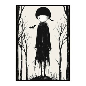 ハロウィーン Halloween パンプキン イベント ジャックオーランタン コスプレ 装飾 オレンジ かぼちゃ おばけ こうもり ホラー ポスター 用紙とサイズが選べる インテリア おしゃれ プリントポスター フォト イラスト お洒落 特大 大きい【lh-poster-9373】