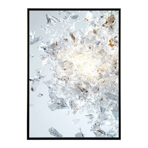 クラッシュストーン 宝石 ジュエル 天然石 クラック ポスター パワー ヒーリング 誕生石 風水 金運 浄化 ルース スピリチュアル インテリア おしゃれ プリントポスター フォト イラスト 【lh-