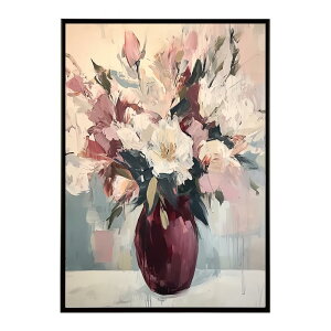 アーティスティックフラワー ポスター 絵画 絵 油絵 アート お花 ドライフラワー 生花 観葉 植物 自然 インテリア おしゃれ プリントポスター フォト イラスト お洒落 特大 大きい【lh-poster-