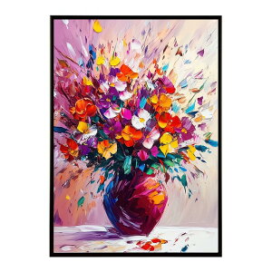 アーティスティックフラワー ポスター 絵画 絵 油絵 アート お花 ドライフラワー 生花 観葉 植物 自然 インテリア おしゃれ プリントポスター フォト イラスト お洒落 特大 大きい【lh-poster-